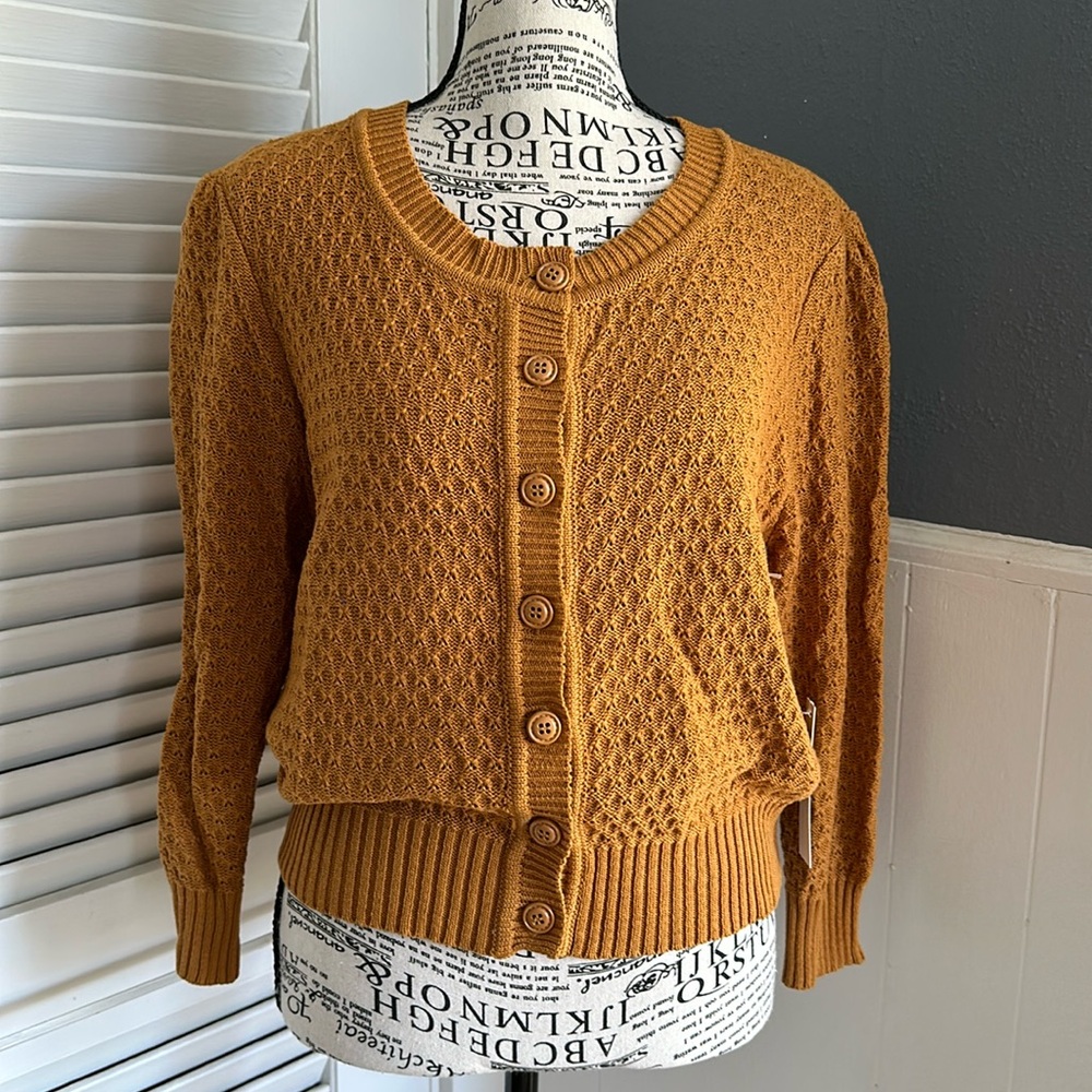 NWT Ye Mac cardigan sweater